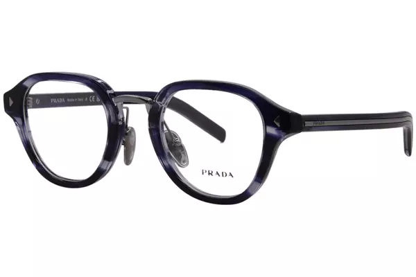  Prada PR C05V Eyeglasses Men's Full Rim 