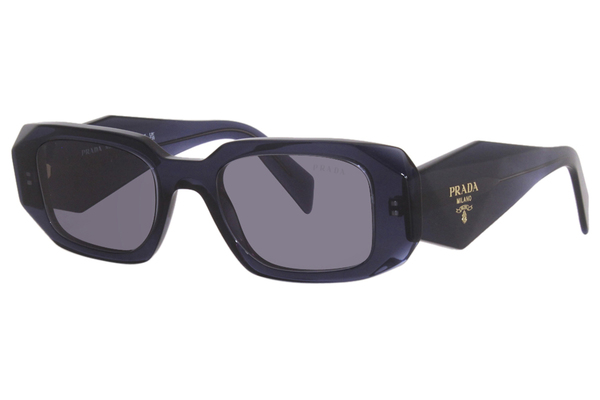  Prada PR 17WS Sunglasses Women's Rectangle Shape 