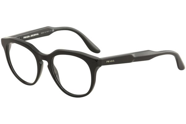  Prada Women's Eyeglasses Journal VPR13S VPR/13/S 1AB/1O1 Full Rim Optical Frame 
