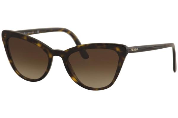  Prada Catwalk PR-01VS Sunglasses Women's Cat Eye Shape 