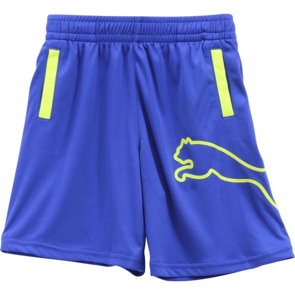  Puma Little Boy's Outline Logo Elastic Waist Gym Shorts 