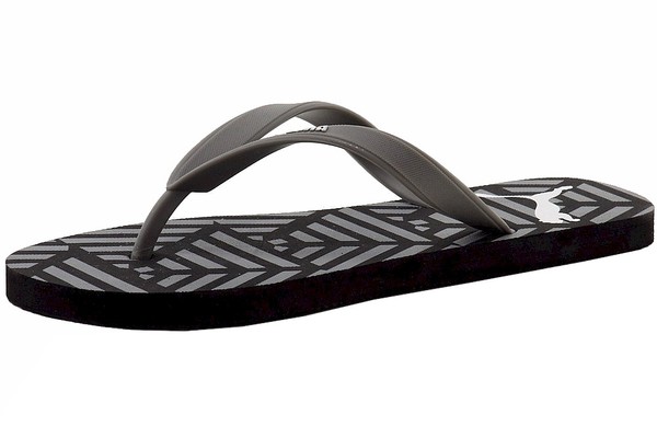  Puma Men's Geometric Footbed Fashion Flip Flop Sandals Shoes 