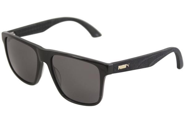  Puma Men's Suede PU0104S PU/0104/S Fashion Square Sunglasses 