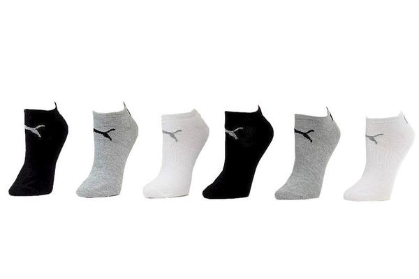  Puma Women's 6-Pair Sport Lifestyle No Show Socks 