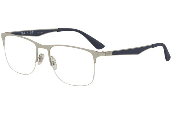  Ray Ban Men's Eyeglasses RB6362 RB/6362 RayBan Half Rim Optical Frame 