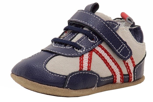  Robeez Mini Shoez Infant Boy's Joggin' Josh Fashion Sneakers Shoes 