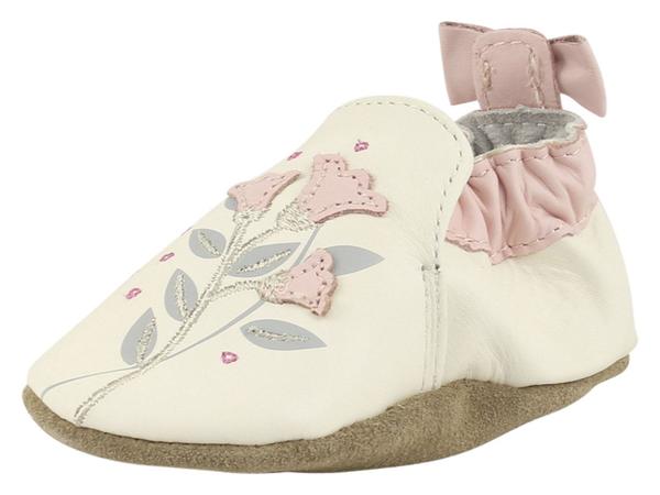  Robeez Soft Soles Infant Girl's Rosealean Fashion Shoes 