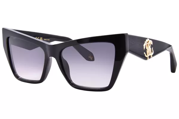  Roberto Cavalli SRC114 Sunglasses Women's Butterfly Shape 