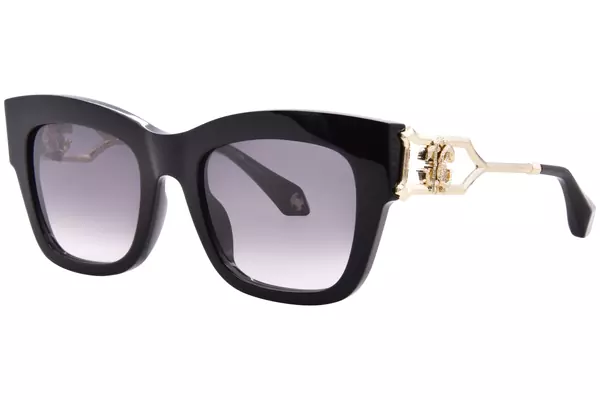  Roberto Cavalli SRC130 Sunglasses Women's Square Shape 
