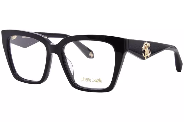 Roberto Cavalli VRC112 Eyeglasses Women's Full Rim Butterfly Shape