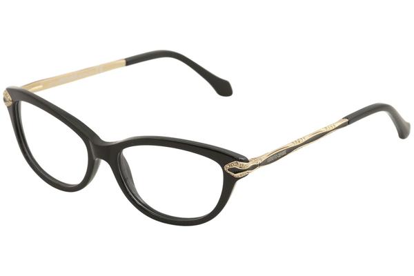  Roberto Cavalli Women's Eyeglasses Alkalurops 813 Full Rim Optical Frame 
