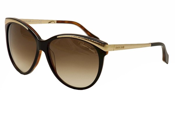  Roberto Cavalli Women's Giunchiglia 670S 670/S Cat Eye Sunglasses 