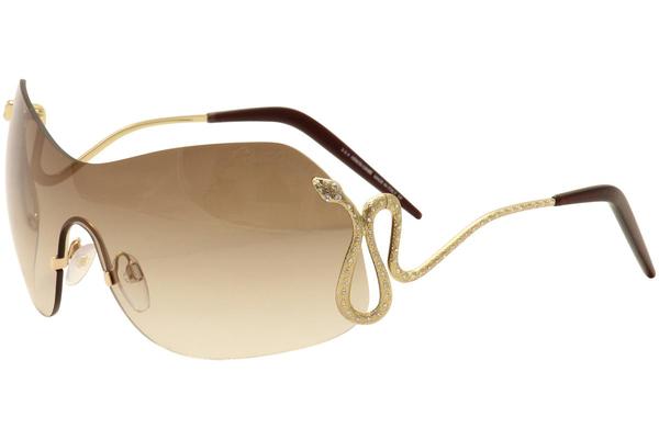  Roberto Cavalli Women's Hassaleh 896S 896/S Fashion Shield Sunglasses 