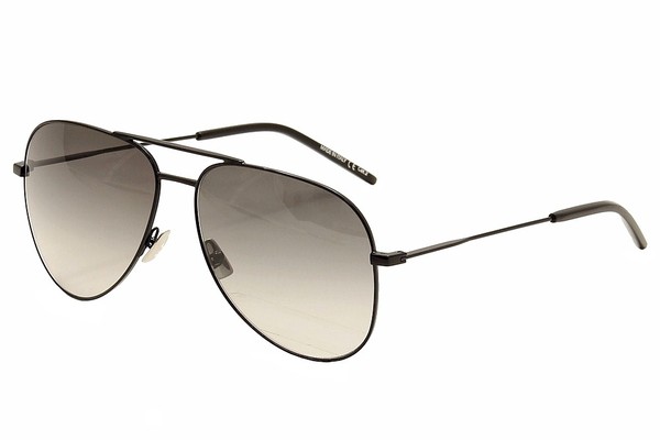  Saint Laurent Classic-11 Pilot Sunglasses 