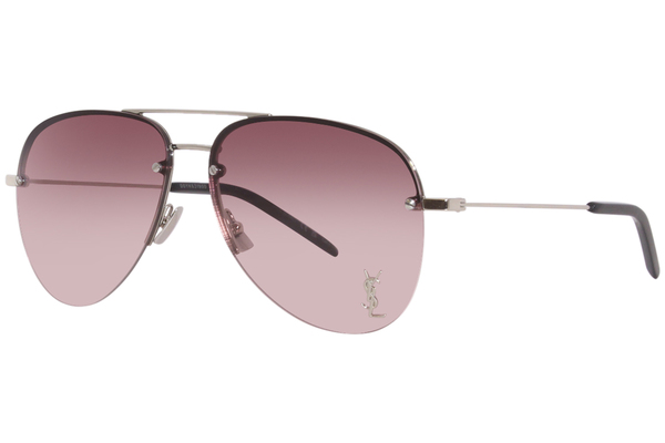  Saint Laurent Men's Classic-11 Pilot Sunglasses 