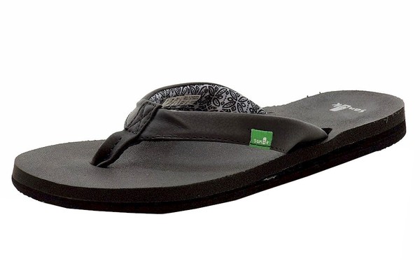  Sanuk Women's Yoga Zen Fashion Flip Flops Sandals Shoes 