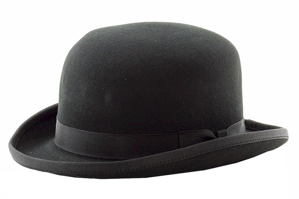  Scala Classico Men's Fashion Wool Bound Bowler Hat 