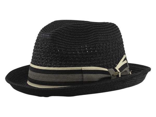  Scala Men's Paper Braid Toyo Fedora Hat 