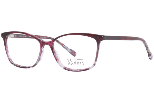  Scott Harris SH-710 Eyeglasses Women's Full Rim Oval Shape 