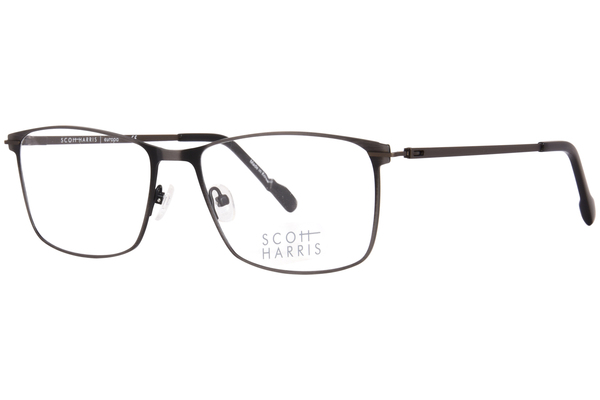  Scott Harris SH-822 Eyeglasses Men's Full Rim Rectangle Shape 