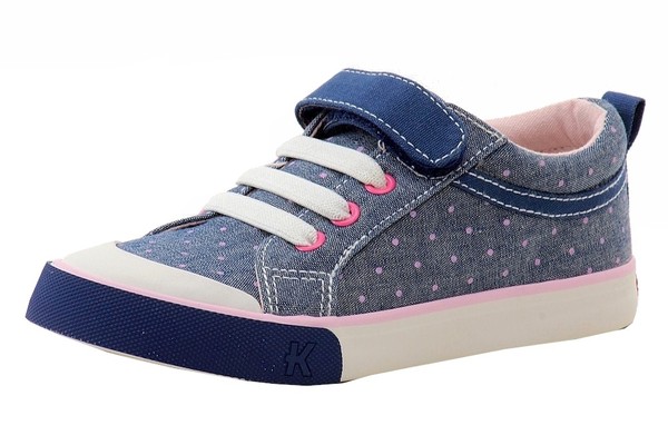  See Kai Run Girl's Noel Fashion Canvas Sneakers Shoes 