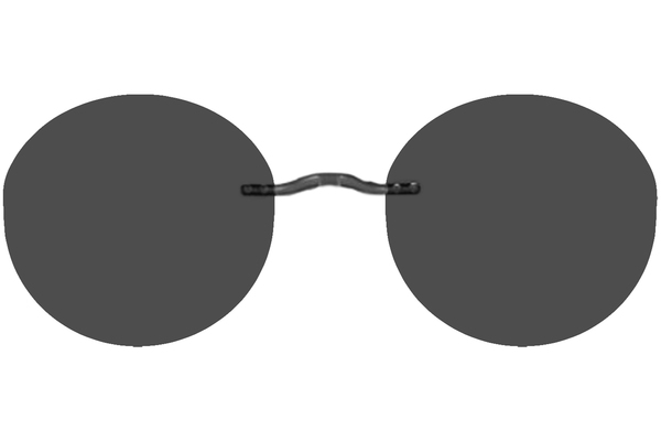  Silhouette Titan-Dynamic-Contour TDC 5540-Bridge Style Clip-On Sunglasses 