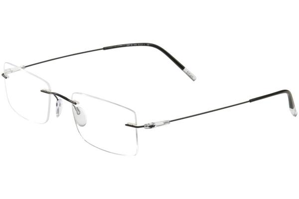  Silhouette Eyeglasses Dynamics Colorwave Chassis 5500 Rimless Optical Frame 