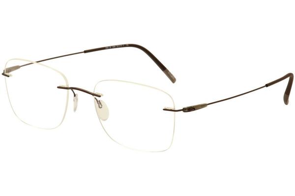  Silhouette Eyeglasses Dynamics Colorwave Chassis 5500 Rimless Optical Frame 