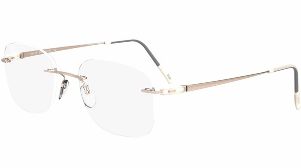  Silhouette Eyeglasses Racing Collection Chassis 5502 Rimless Optical Frame 