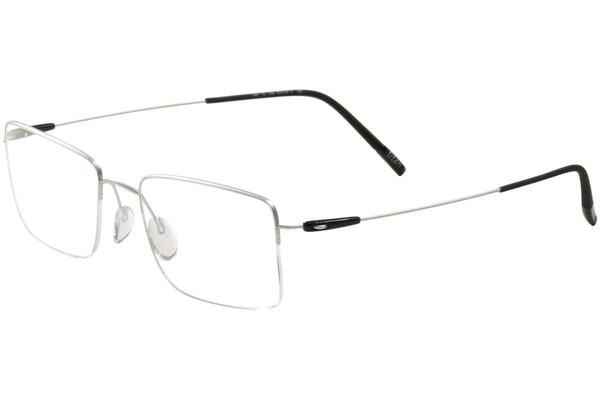  Silhouette Men's Eyeglasses Dynamics Colorwave Nylor 5497 Half Rim Optical Frame 