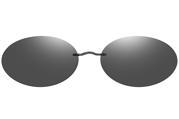  Silhouette Titan Dynamins 7719 Clip-On Polarized Sunglasses 