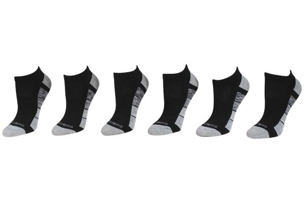  Skechers Active Women's 6-Pairs Arch Support Low Cut Socks 