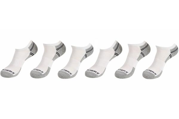  Skechers Boy's 6-Pairs Arch Support Low Cut Socks 