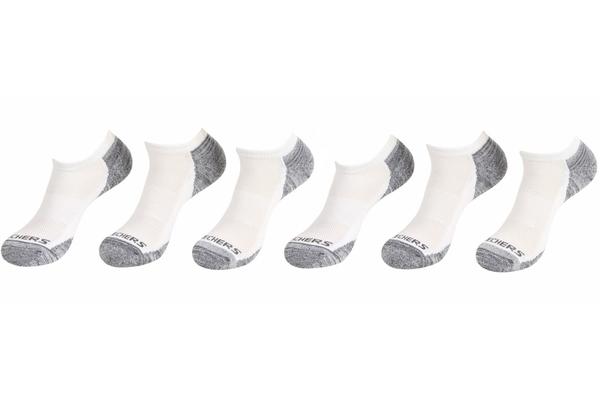  Skechers Boy's 6-Pairs Moisture Control Low Cut Socks 