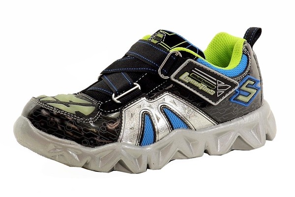  Skechers Boy's Datarox Hydrometer Fashion Light Up Sneakers Shoes 