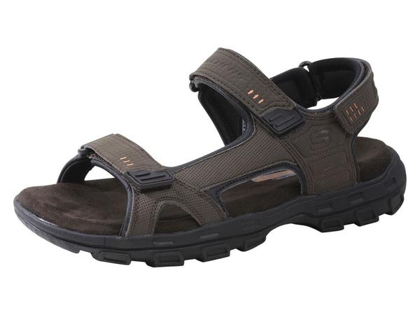  Skechers Men's Garver Louden Memory Foam Relaxed Fit Sandals Shoes 