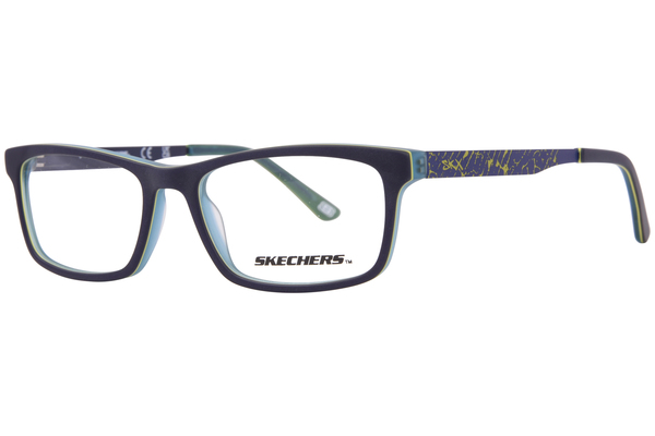  Skechers SE1150 Eyeglasses Youth Kids Full Rim Rectangle Shape 