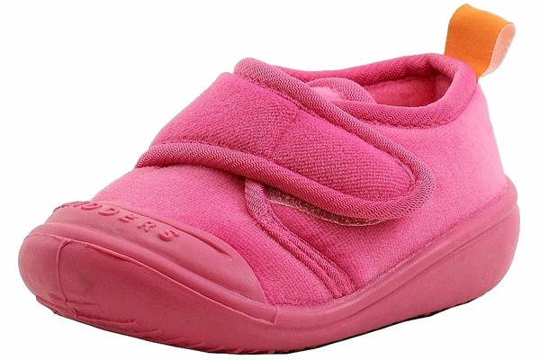  Skidders Girl's Skidproof Alternative Closure Gripper Slipper Shoes 