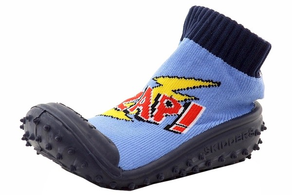  Skidders Infant Toddler Boy's Zap! Skidproof Slip On Shoes 