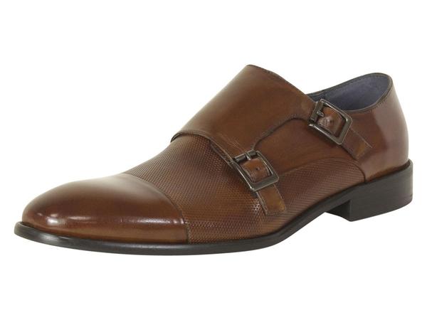  Stacy Adams Men's Jennings Memory Foam Double Monk Strap Loafers Shoes 