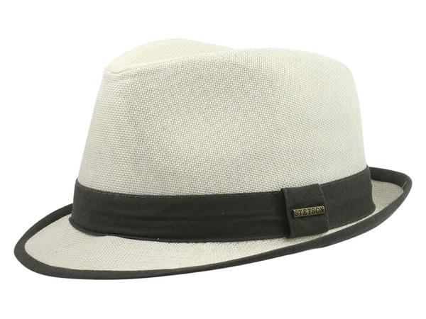  Stetson Men's Contrast Trim Fedora Hat 