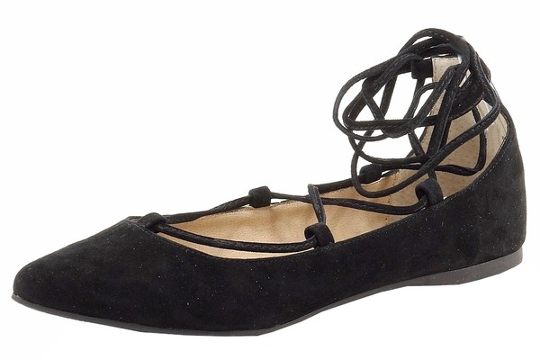  Steve Madden Women's Eleanorr Fashion Lace-Up Ballet Flats Shoes 