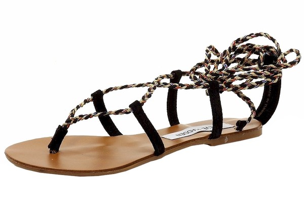  Steve Madden Women's Werkit Fashion Ankle Lace-Up Sandals Shoes 