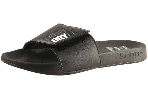 Superdry Women's 90's Luxe Pool Slides Sandals Shoes 