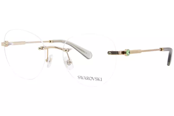  Swarovski SK1021 Eyeglasses Women's Rimless 