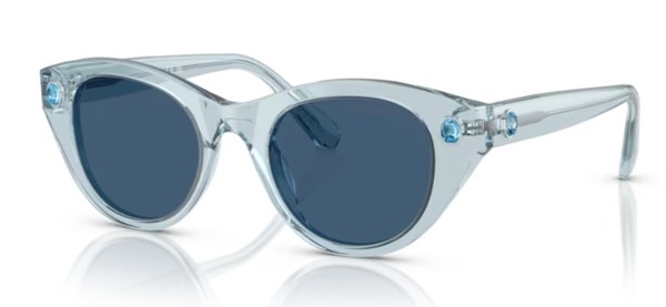  Swarovski SK6025 Sunglasses Women's Round Shape 