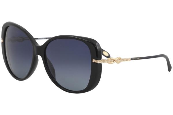  Tiffany & Co. Women's TF4126B TF/4126/B Fashion Butterfly Polarized Sunglasses 