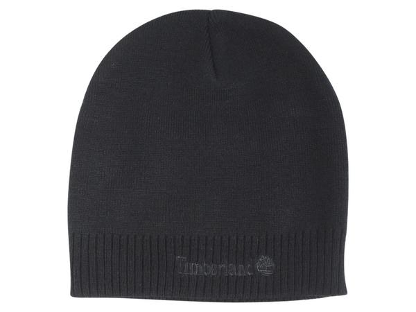  Timberland Men's Embroidered Logo Knit Beanie Hat 