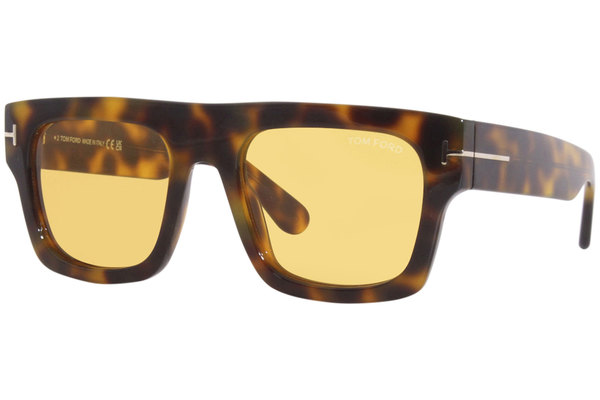  Tom Ford Fausto TF711 Sunglasses Men's Square Shades 