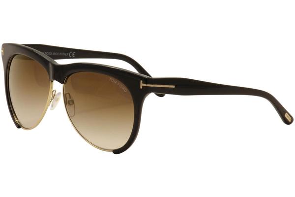  Tom Ford Leona Women's TF365 TF/365 Fashion Pilot Sunglasses 